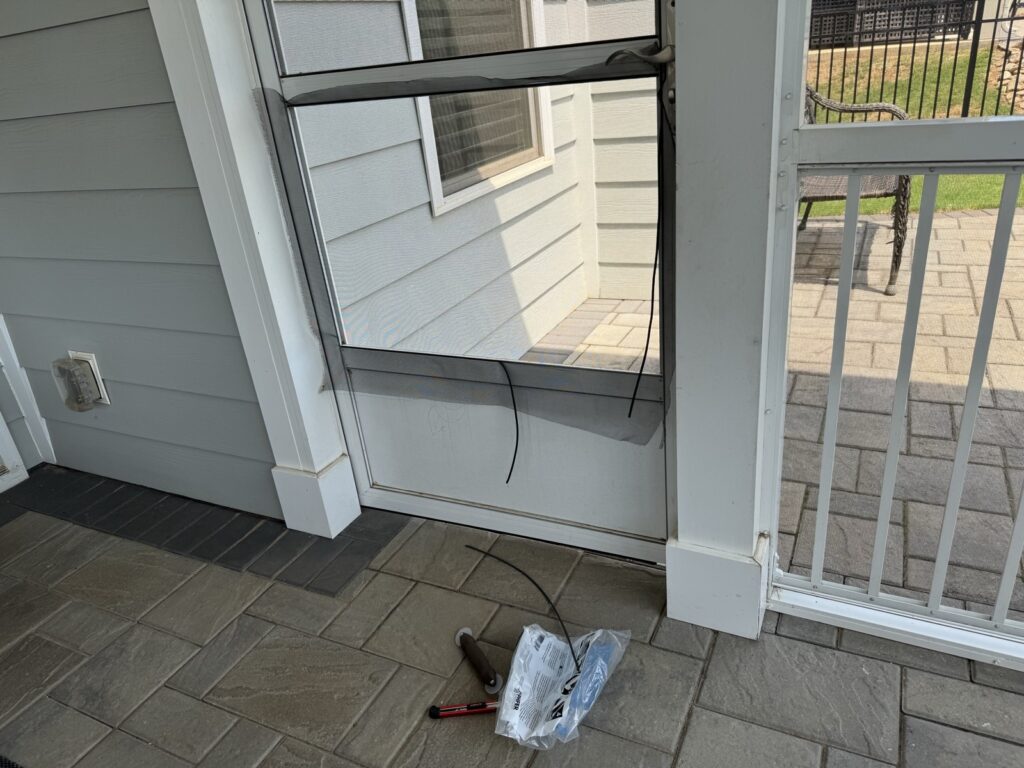 Window Screen project by Victor Handyman Pro
