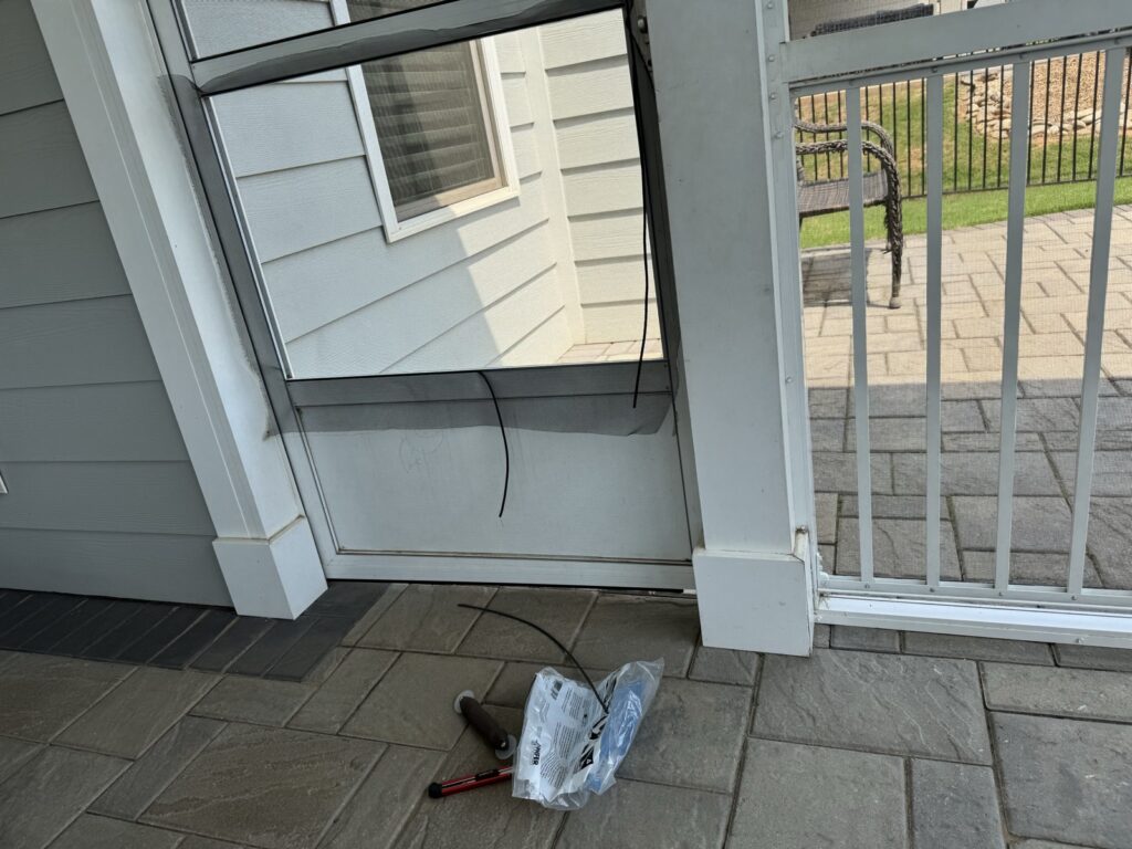 Window Screen project by Victor Handyman Pro