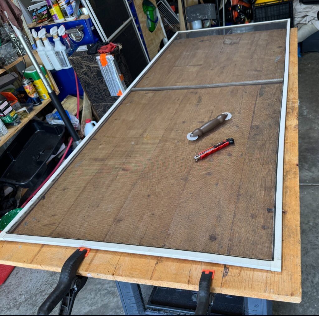 Window Screen project by Victor Handyman Pro